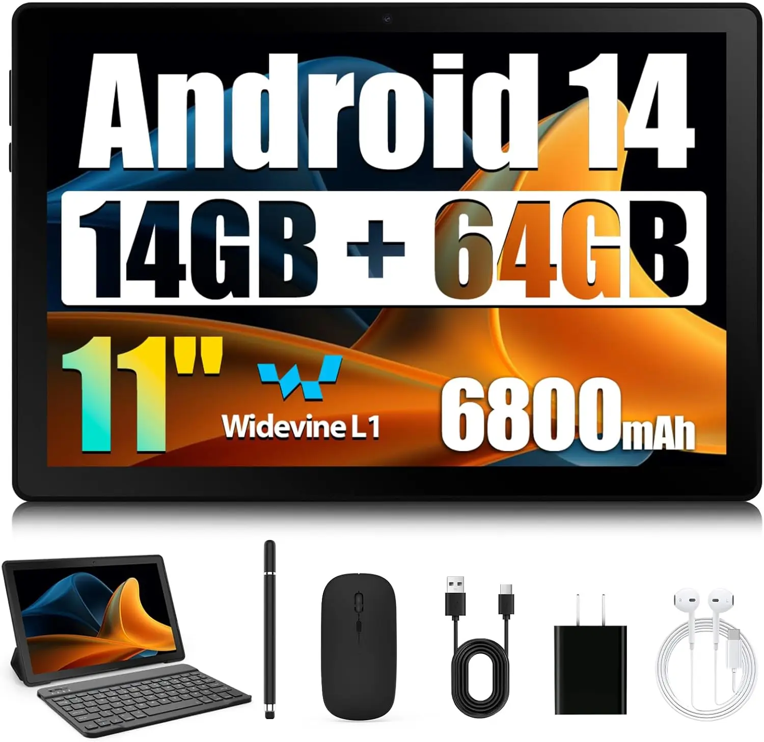 Khadas Vim4 8Gb - URAO 11-calowy tablet Android 14 GB