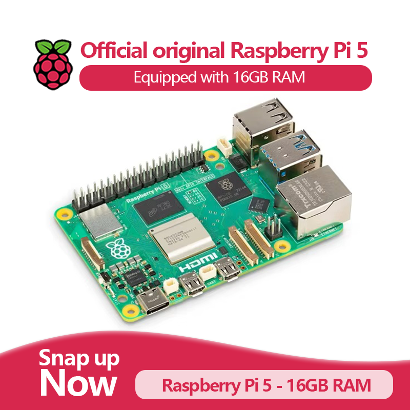 Raspberry Pi 5 8Gb Kit - Oficjalny, oryginalny Raspberry Pi 5, nowość: